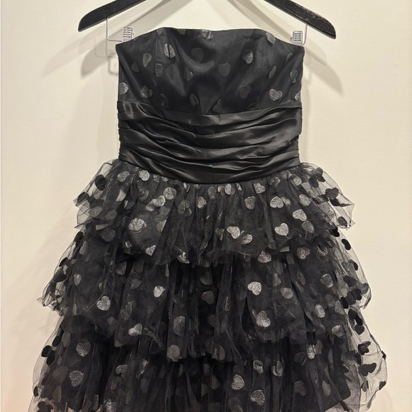 Betsey Johnson Black Evening Strapless Dress - Picture 13 of 13